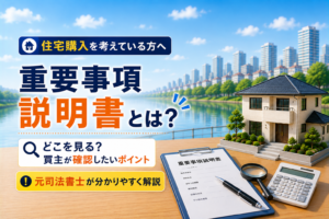 重要事項説明書