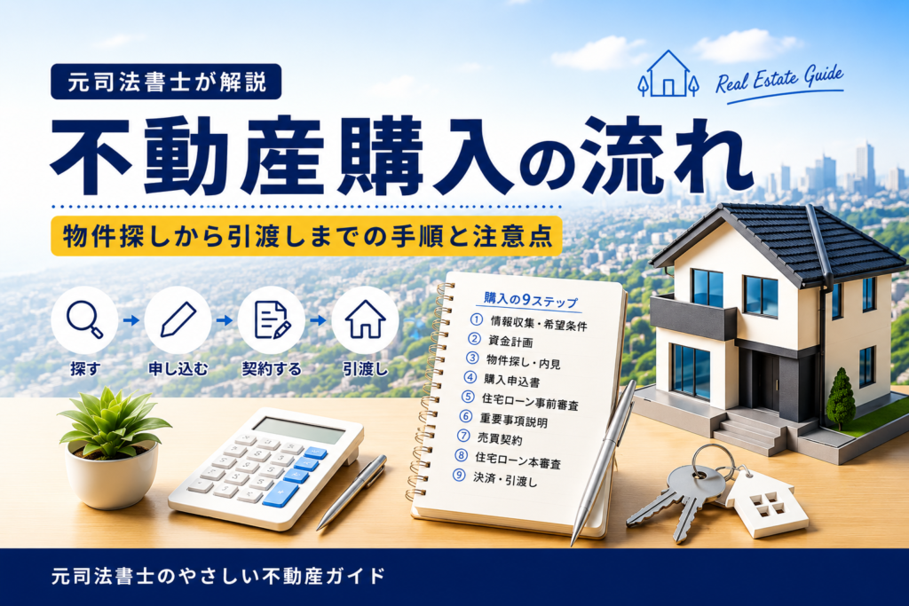 不動産購入の流れ