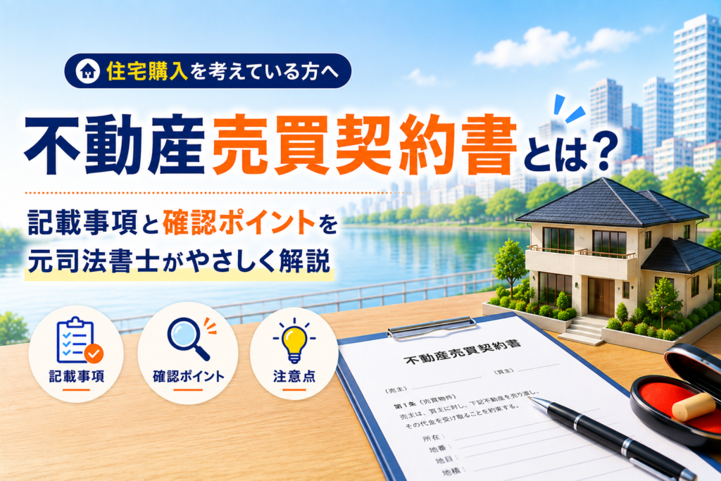 不動産売買契約書